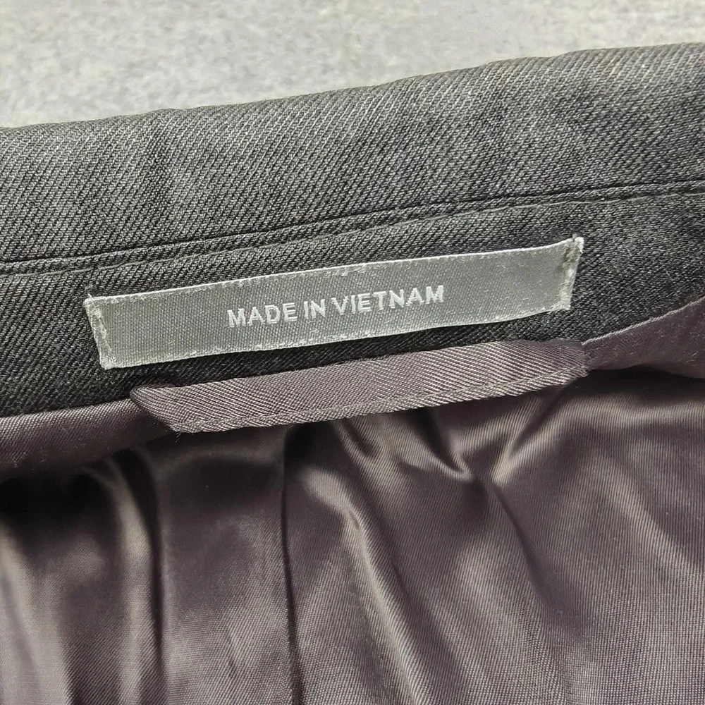 Michael Kors Suit Jacket Mens 50R Gray Polyester Two Button Classic Fit